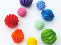 Mini-eco Origami Ornament